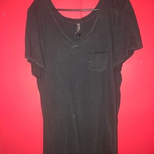Black washed T-shirt from torrid
